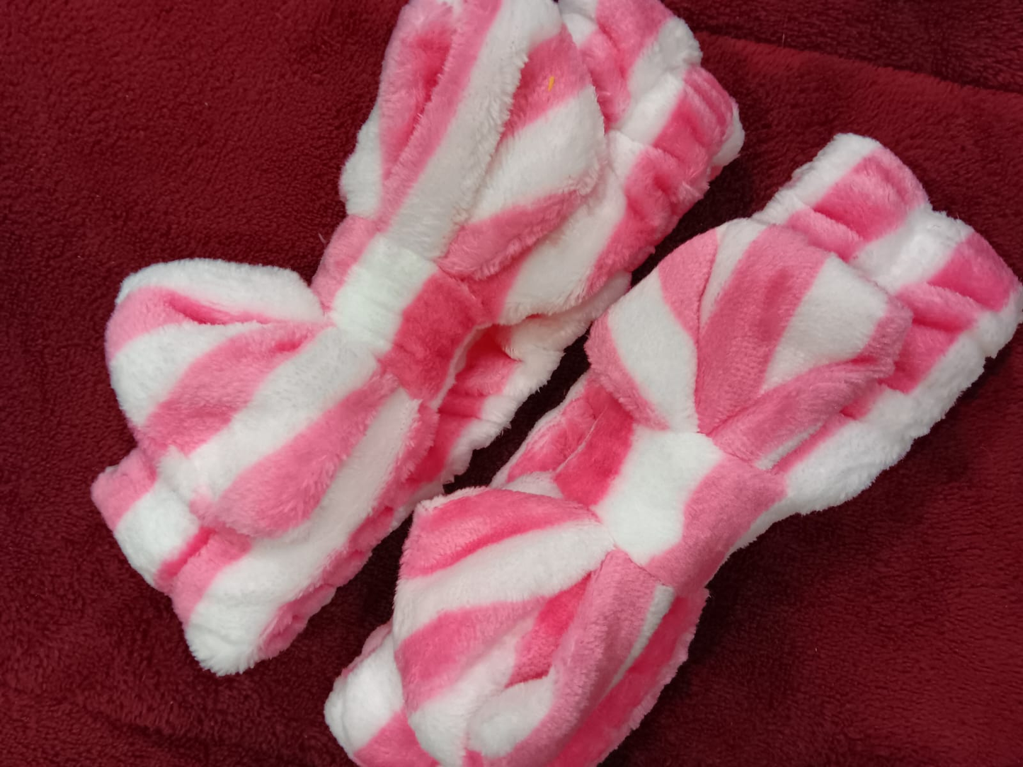 Fita de cabelo marshmallow