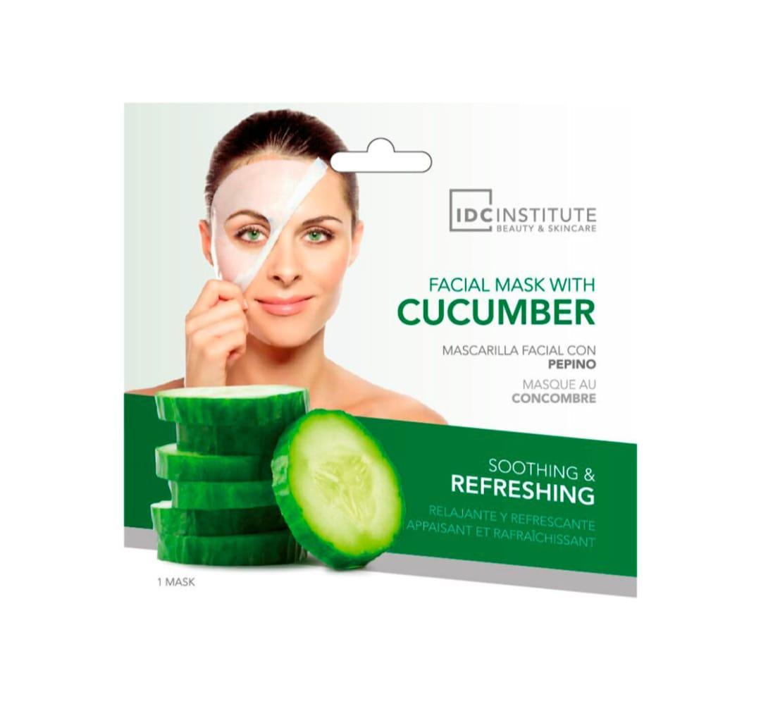 MÁSCARA FACIAL COM PEPINO