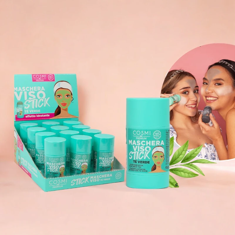 Máscara facial em bastão de CHÁ VERDE