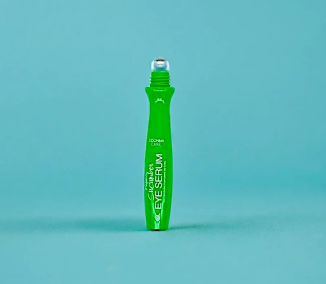 Soro de contorno de olho roll-on com pepino