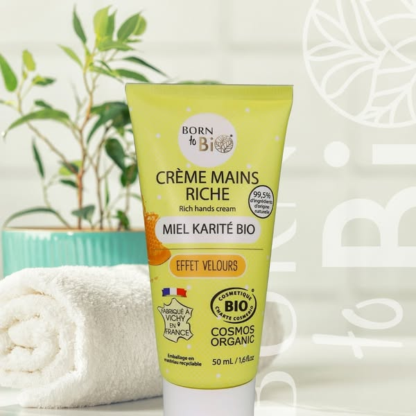 Creme de mãos de mel - certificado orgânico