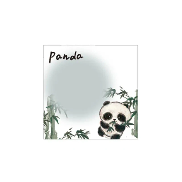 Bloco notas Pandalito