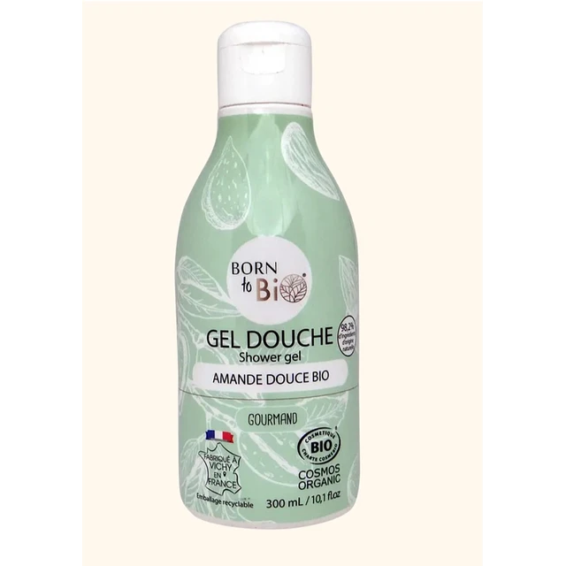 Gel de banho de amêndoa doce - orgânico certificado