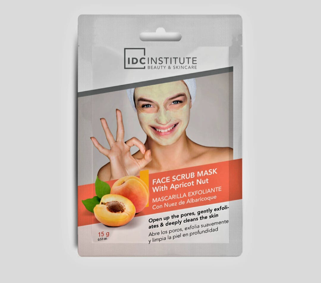 MÁSCARA FACIAL ESFOLIANTE COM DAMASCO