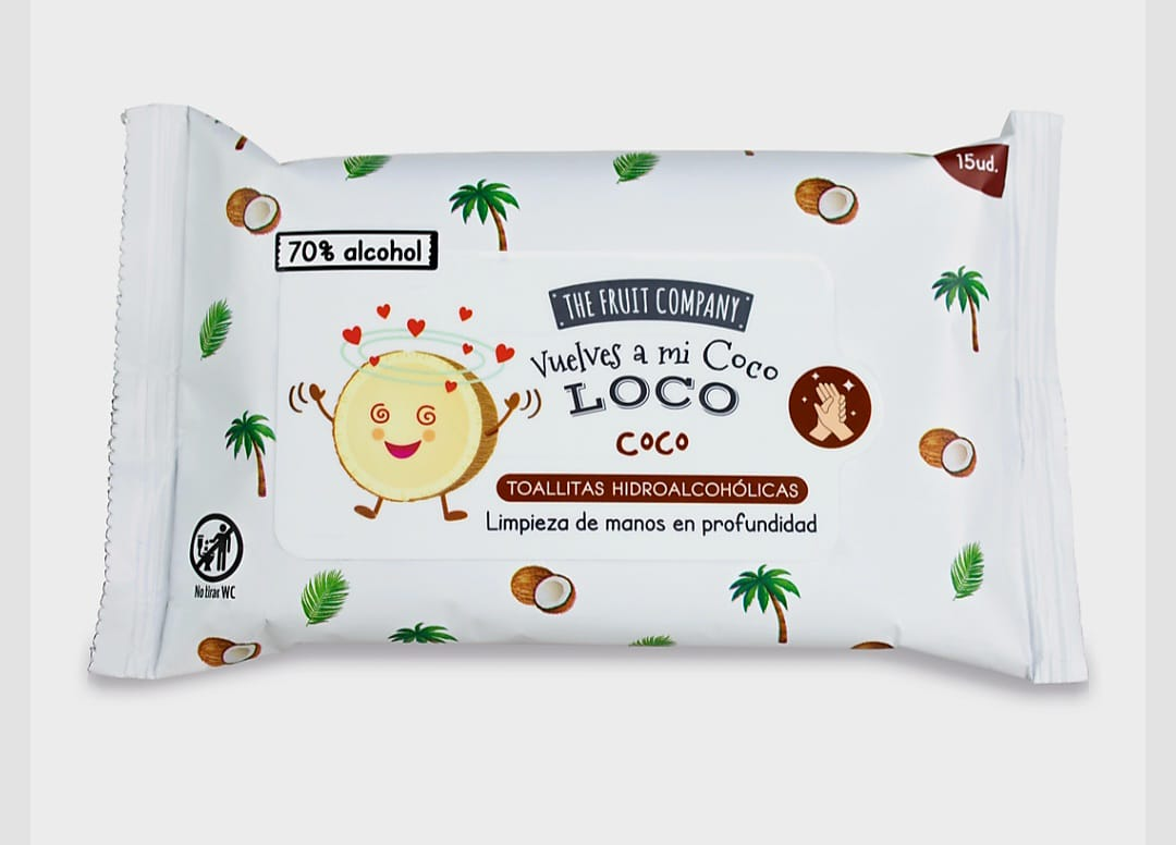 Toalhitas Hidroalcoolicas Coco