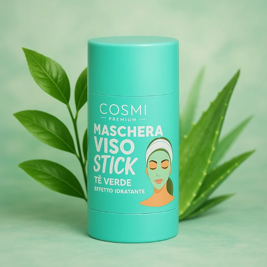 Máscara facial em bastão de CHÁ VERDE