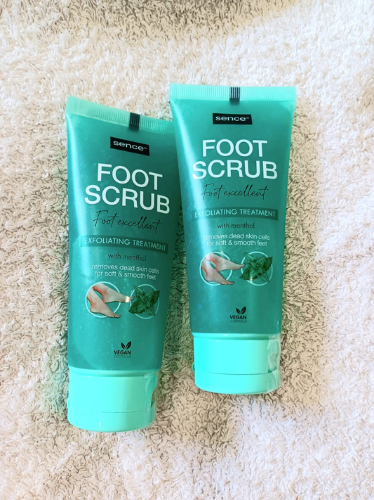 Esfoliante Energizante para Pés com Mentol
