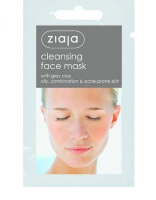 Máscara Facial De Limpeza com Argila Cinza