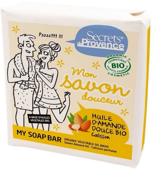Sabonete bio óleo Amêndoa doce e Calisson