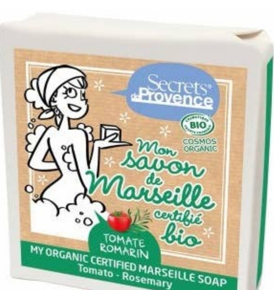 Sabonete de Marselha com aroma de Tomate e Alecrim