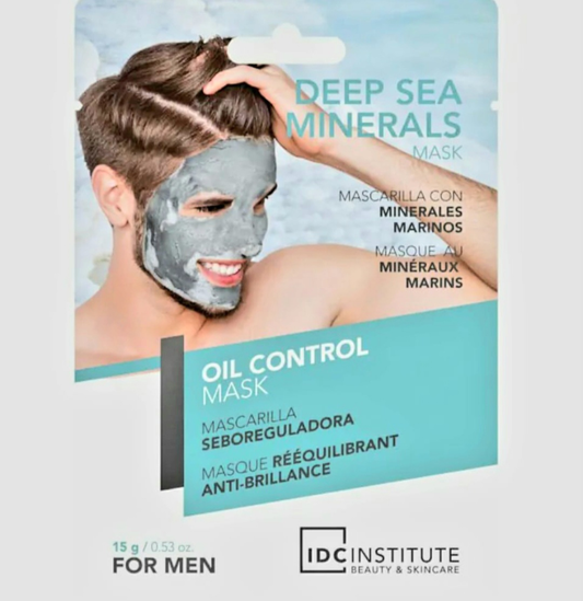 Máscara facial Oil Control para homem