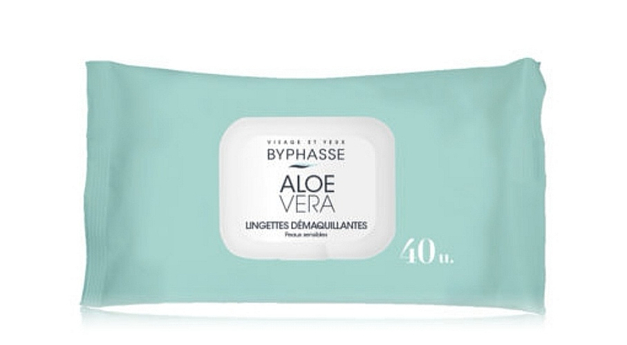 Toalhitas desmaquilhantes com aloé Vera