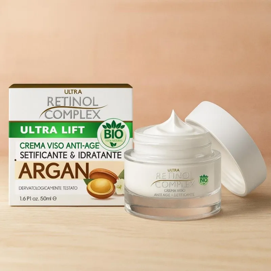 CREME FACIAL ANTI-ENVELHECIMENTO COM ARGAN RETINOL ORGÂNICO 112