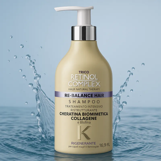 SHAMPOO COMPLEXO RETINOL COM QUERATINA BIOMIMÉTICA 500ML