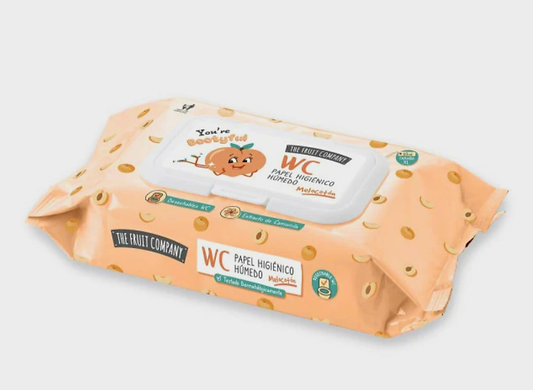 Toalhetes higiénicos pêssego