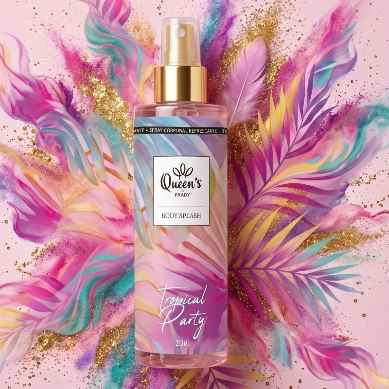 Bruma corporal perfumado “Tropical Party” – Queen’s