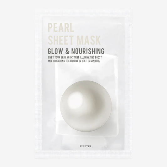 Máscara facial de pérola para elasticidade e firmeza