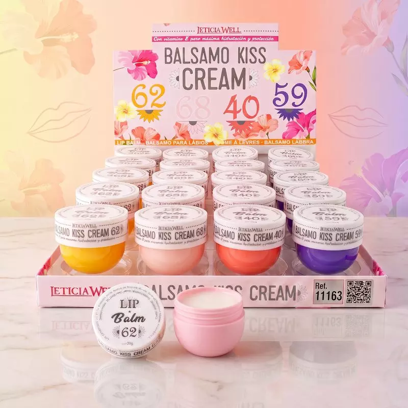 Bálsamos em Creme Alisadores (Bálsamo Kiss Cream)